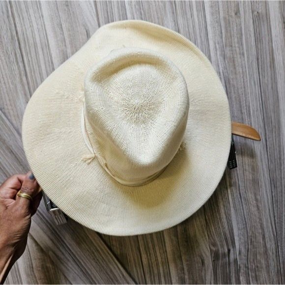 Wyeth x Anthropologie Nubby Trimmed Rancher Hat Beige main image 9